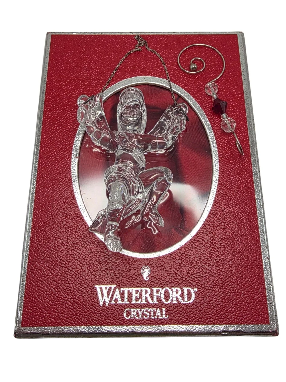 Waterford Crystal 2004 Annual Angel Christmas Ornament #128569 With Box